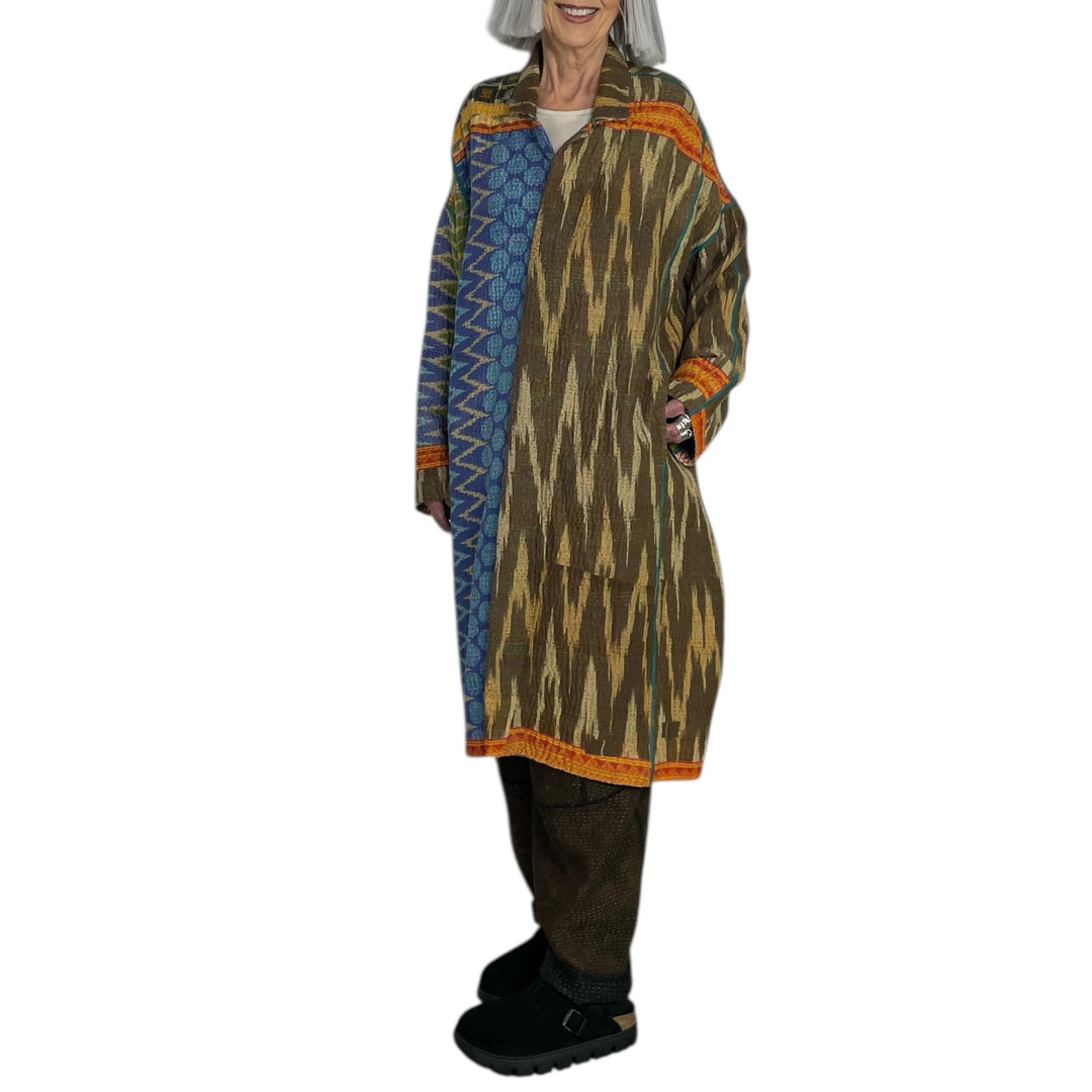 VINTAGE COTTON OVERSIZED MEDIUM COAT