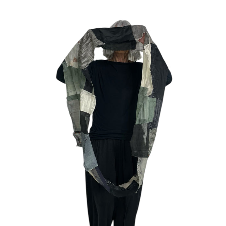 MOSAIC OMBRE KANTHA INFINITY SCARF