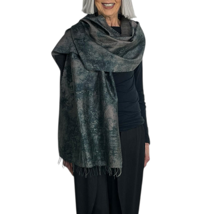 GEORGETTE/JACQUARD SCARF STANDARD
