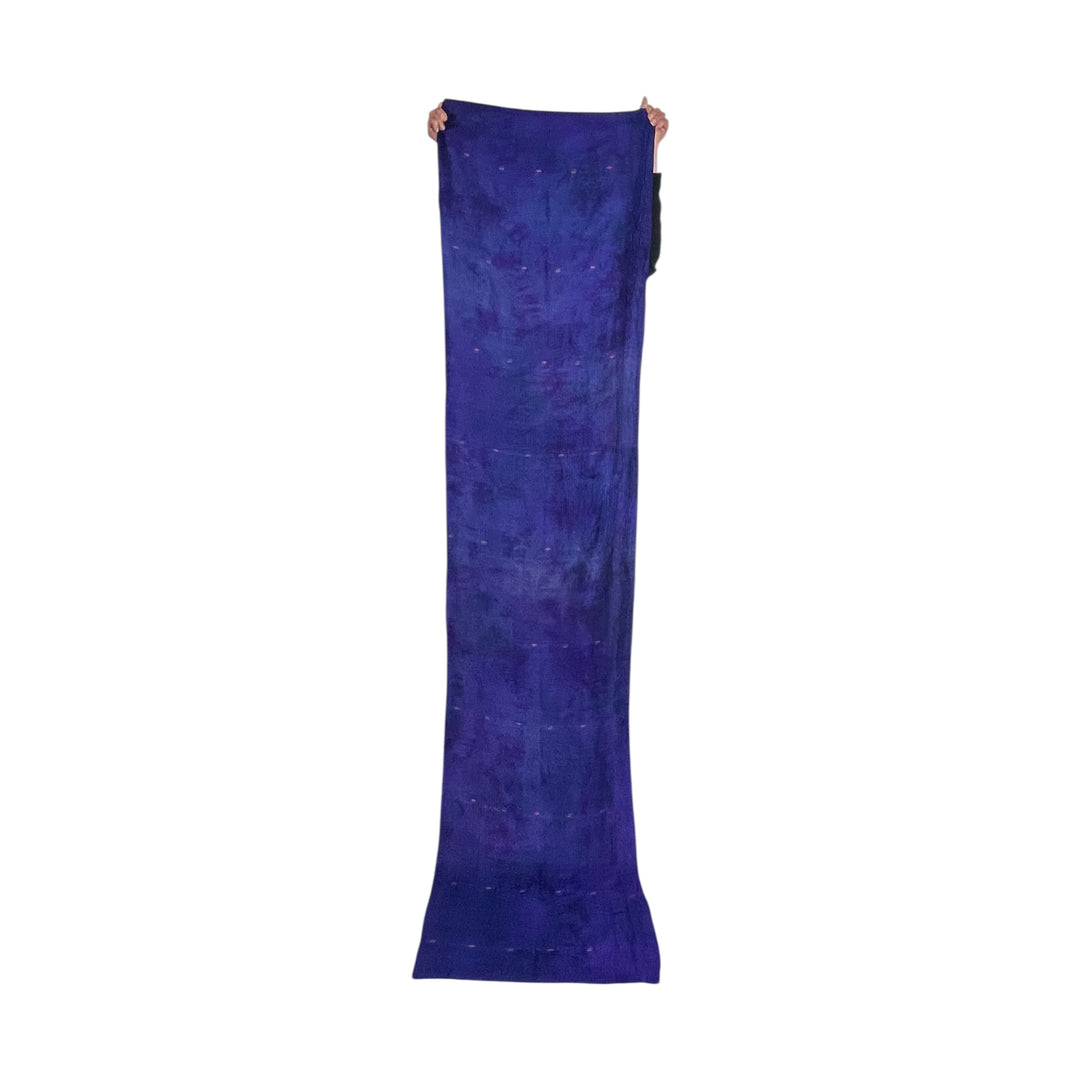 GEORGETTE JACQUARD PATCH SCARF STANDARD