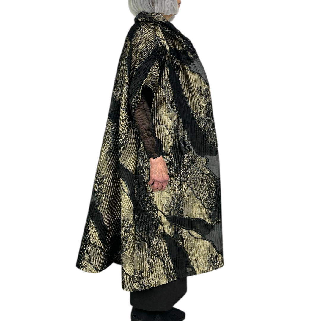 BROCADE KIMONO COAT