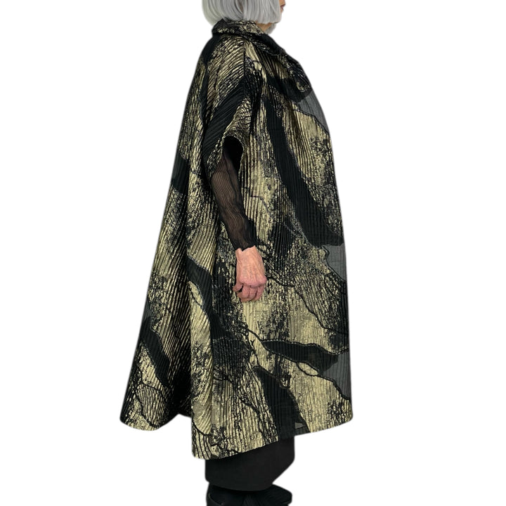 BROCADE KIMONO COAT