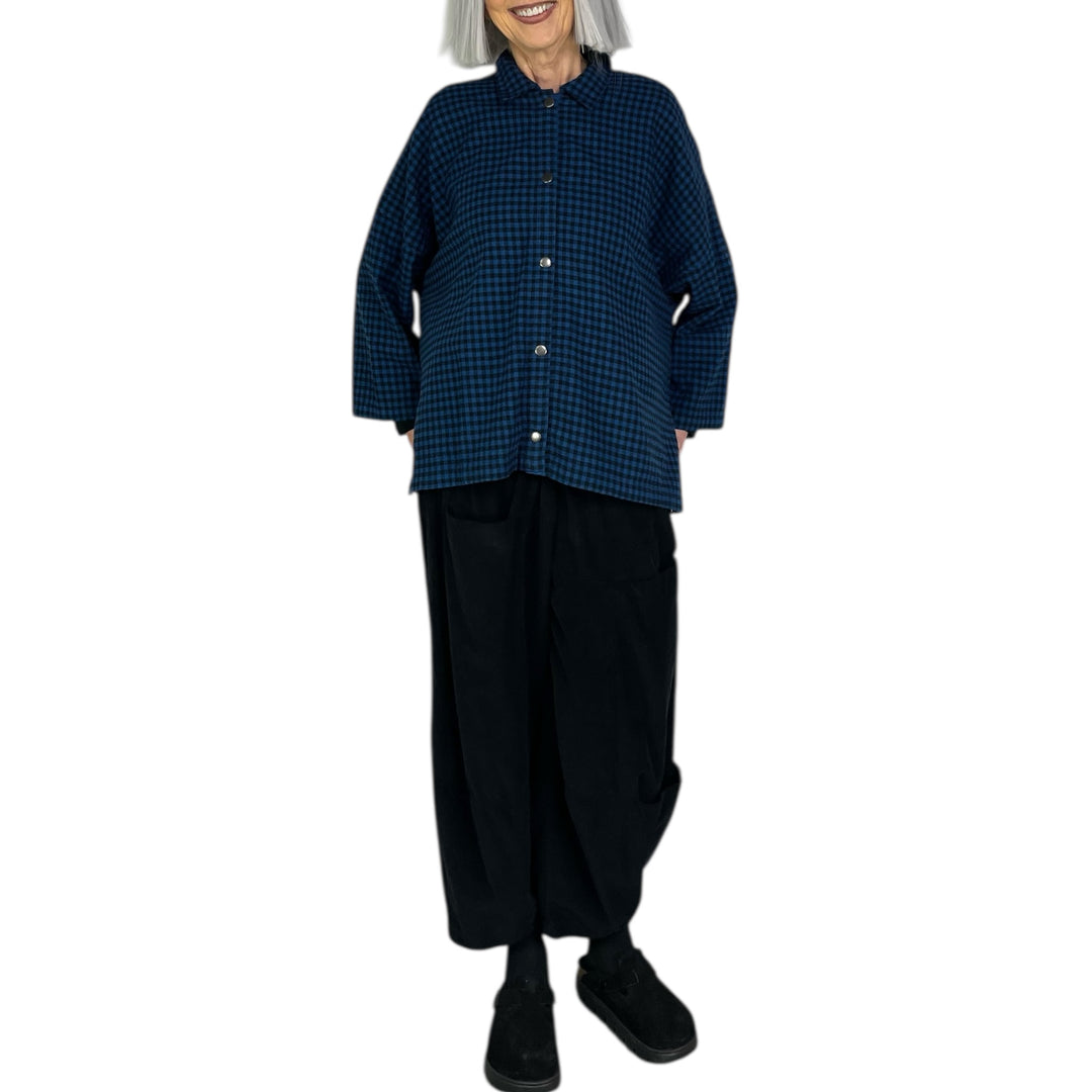 SMALL CHECK BIG SHIRT