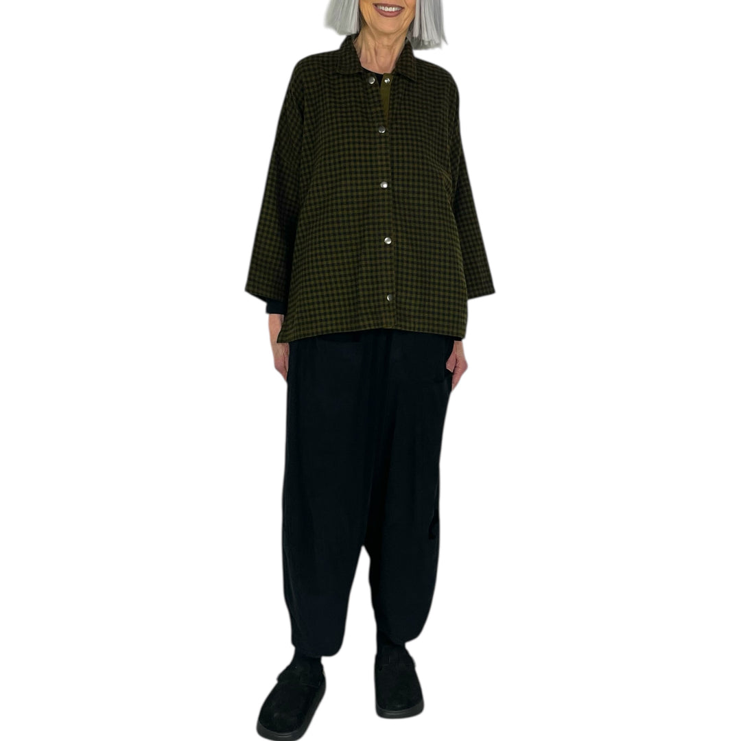 SMALL CHECK BIG SHIRT