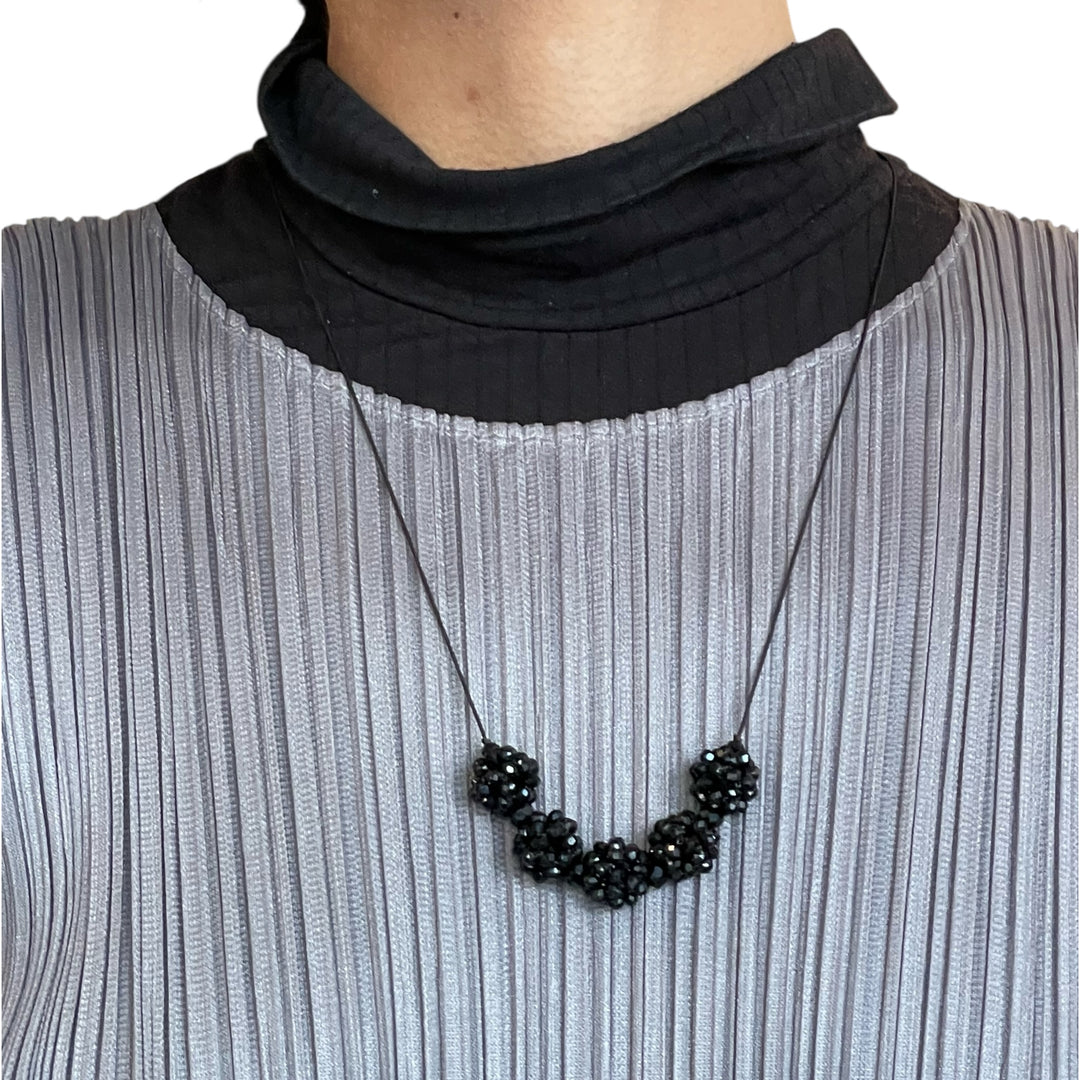 BEADED MARBLES NECKLACE