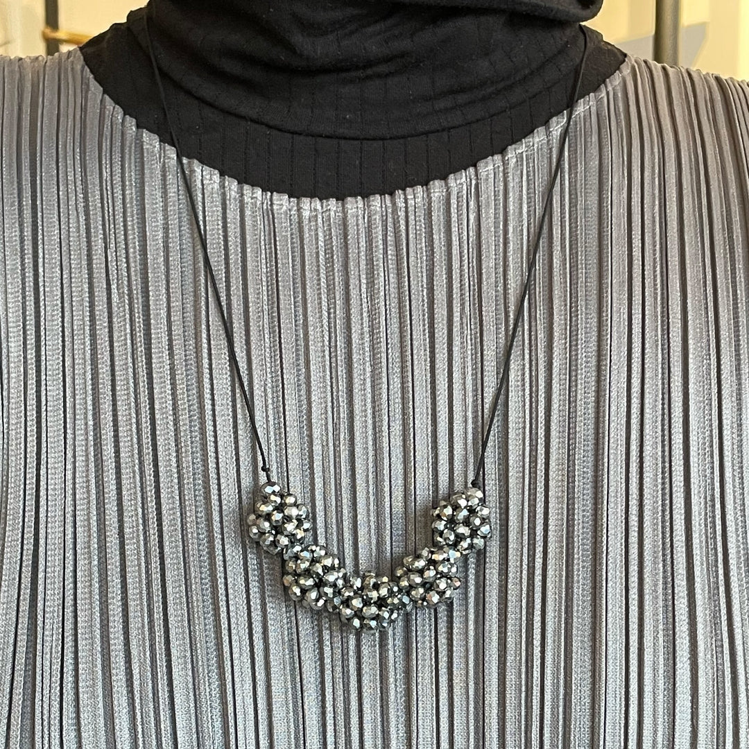 BEADED MARBLES NECKLACE