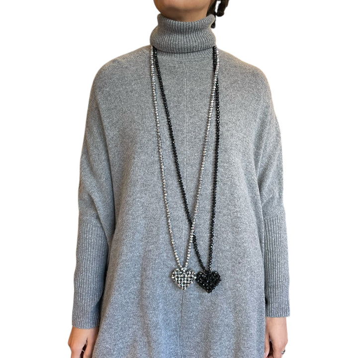 ACROSS HEART LONG NECKLACE