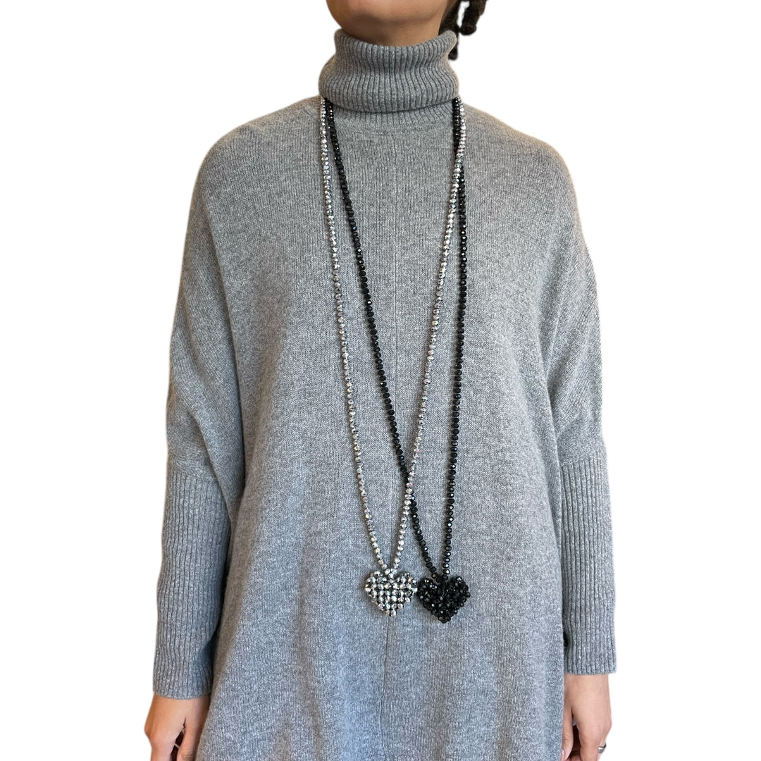 ACROSS HEART LONG NECKLACE