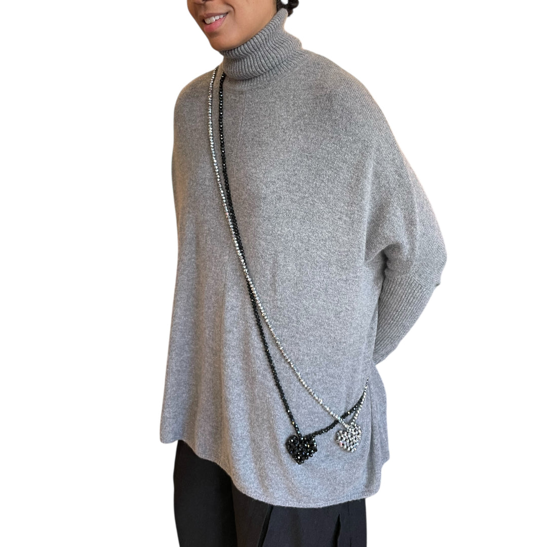 ACROSS HEART XTRA LONG NECKLACE