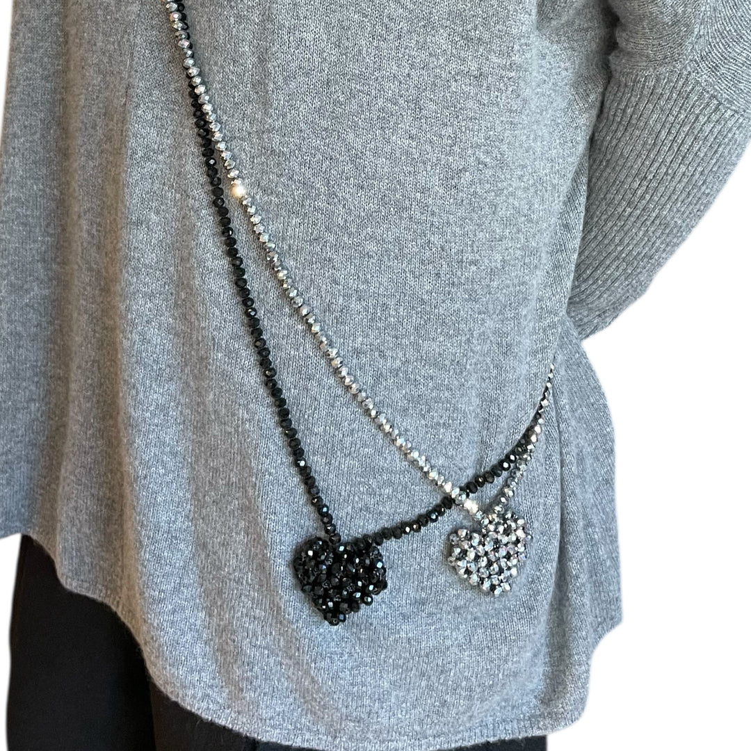 ACROSS HEART XTRA LONG NECKLACE