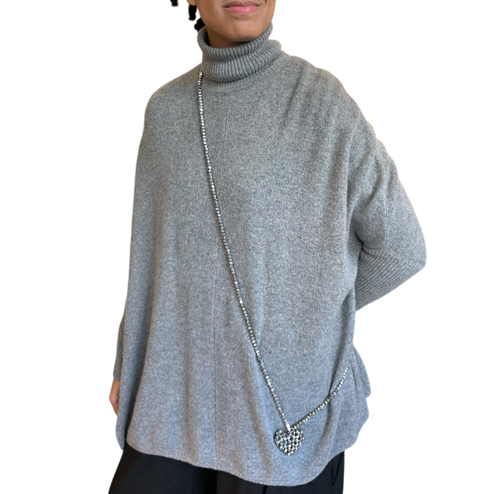 ACROSS HEART XTRA LONG NECKLACE