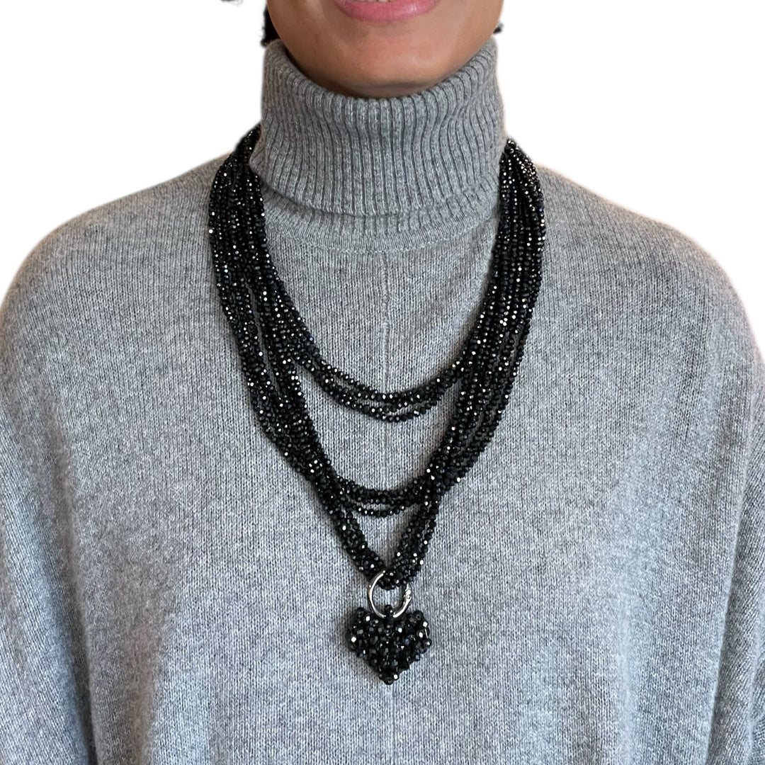 MINI HEART LOOP NECKLACE