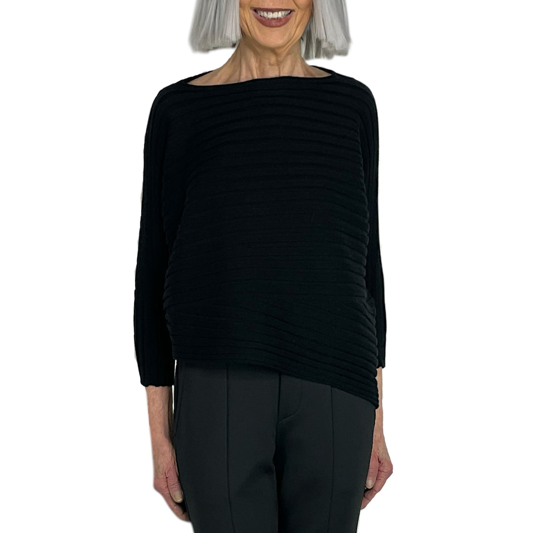 COTTON CASHMERE KNIT TOP