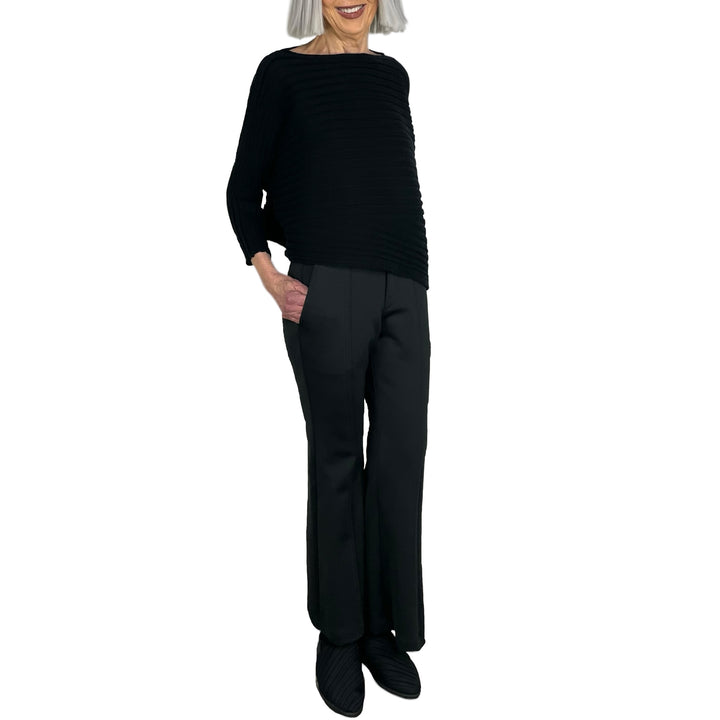 COTTON CASHMERE KNIT TOP