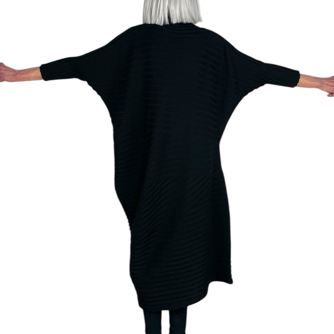 COTTON CASHMERE KNIT DRESS