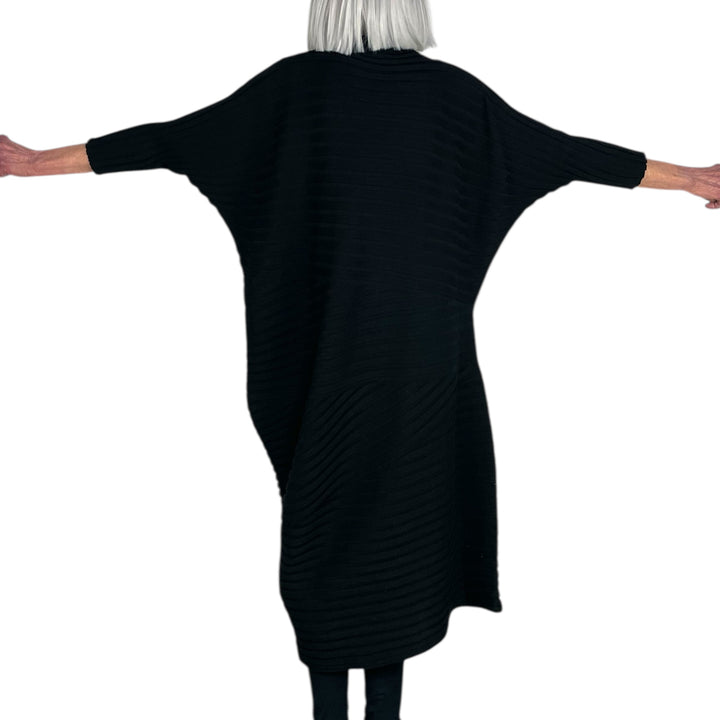 COTTON CASHMERE KNIT DRESS