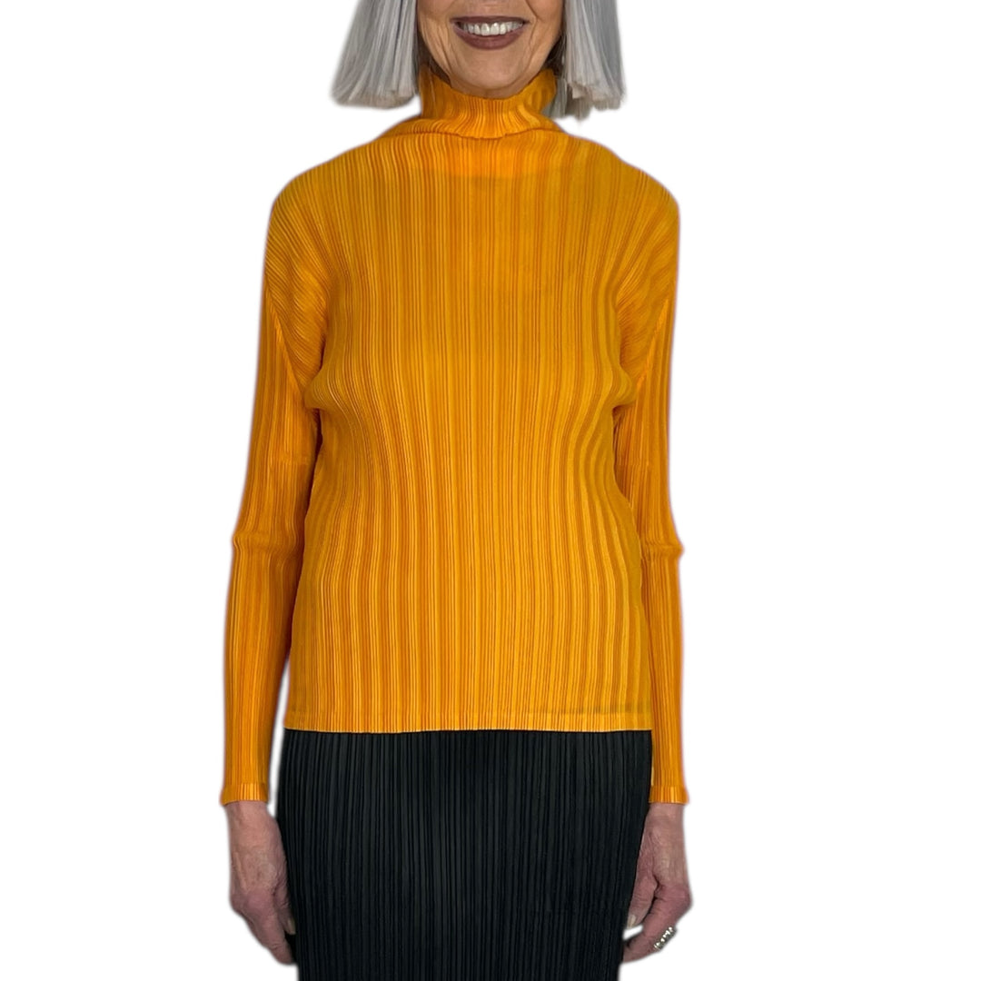 RIB PLEATS DECEMBER TOP 