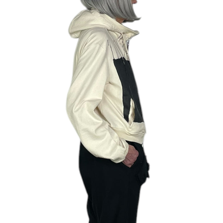 CROPPED HOODIE SWEATSHIRT