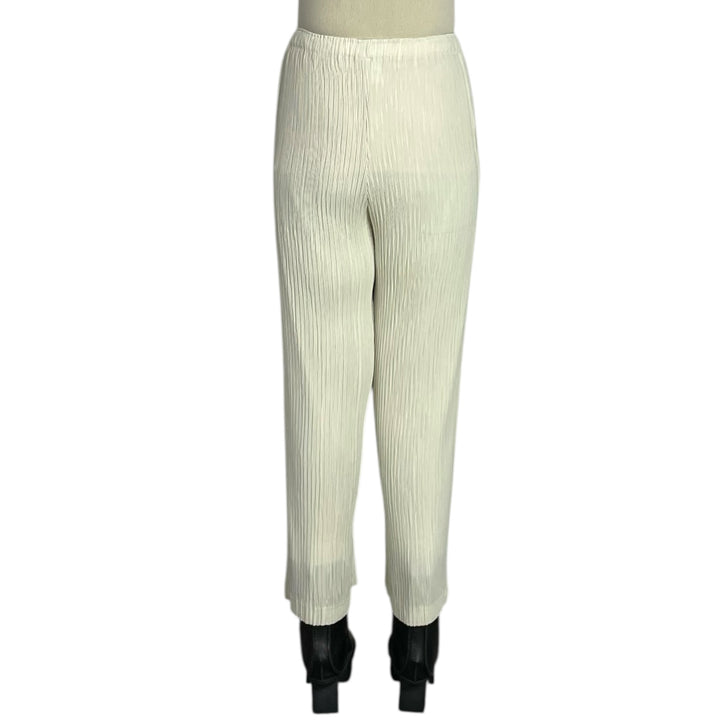 HATCHING PLEATS PANTS