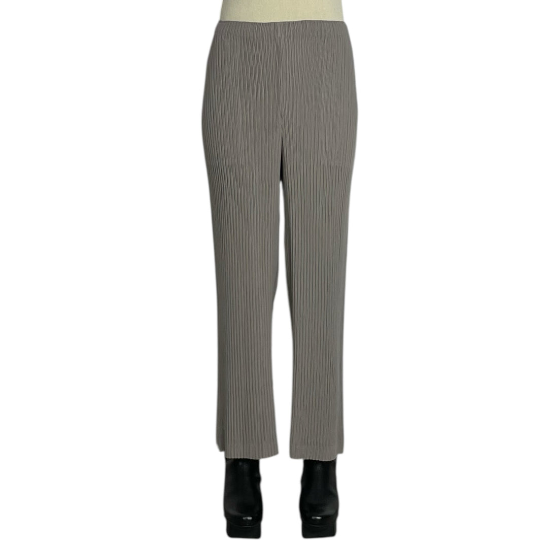 HATCHING PLEATS PANTS