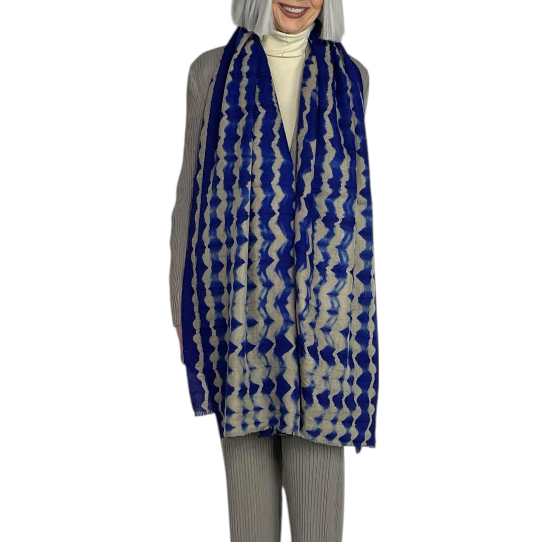 RIVE SHIBORI CASHMERE STOLE