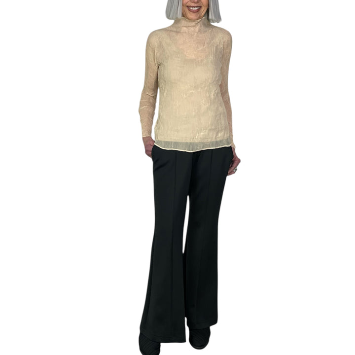 CHIFFON TWIST 1 HI-NECK TOP