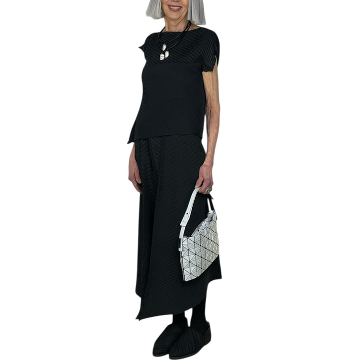 PLASTER PLEATS SOLID TOP