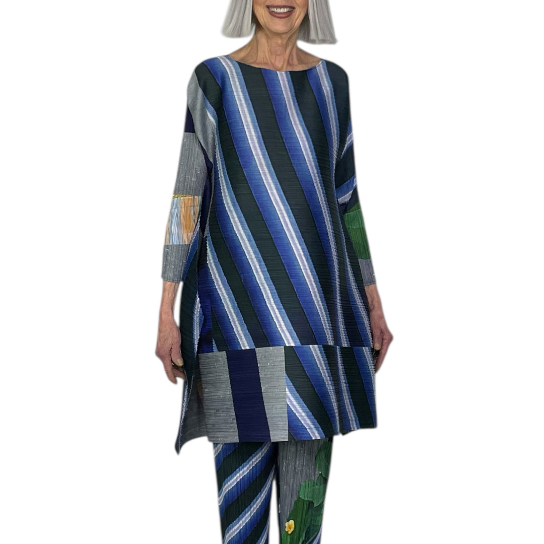 CITY COLLAGE TUNIC DRESS