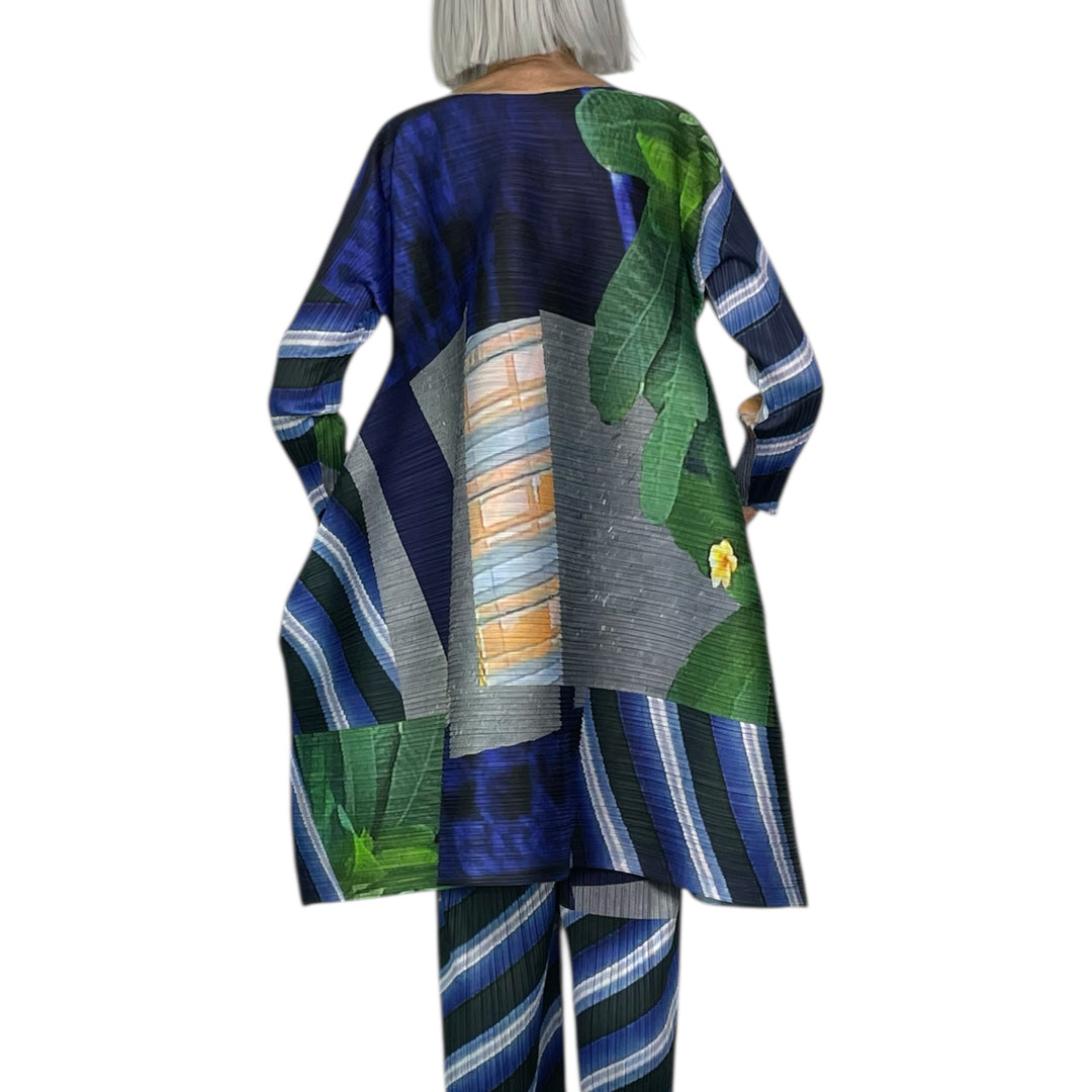 CITY COLLAGE TUNIC DRESS