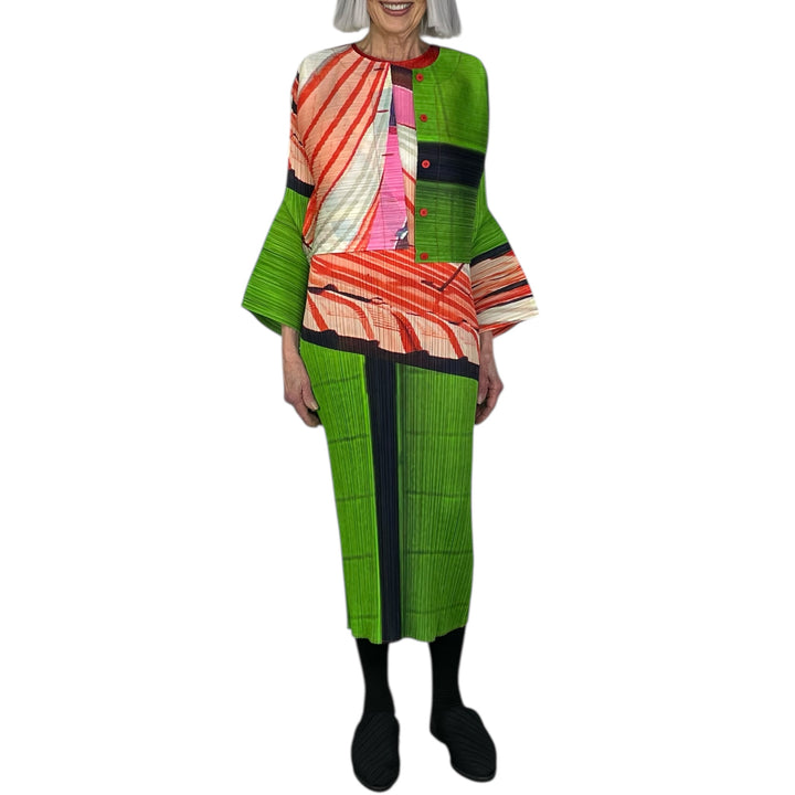 CITY COLLAGE CROP JACKET