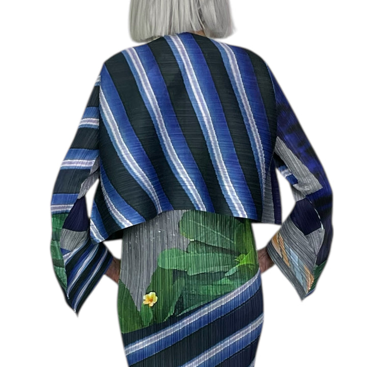 CITY COLLAGE CROP JACKET