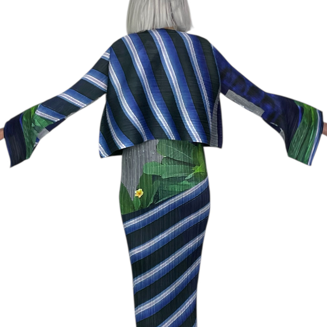 CITY COLLAGE CROP JACKET