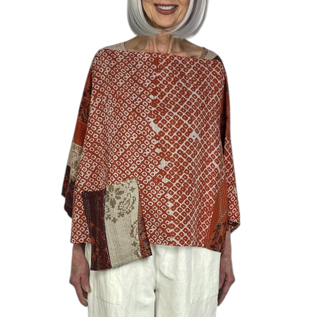 KIMONO PRINT MIO TOP