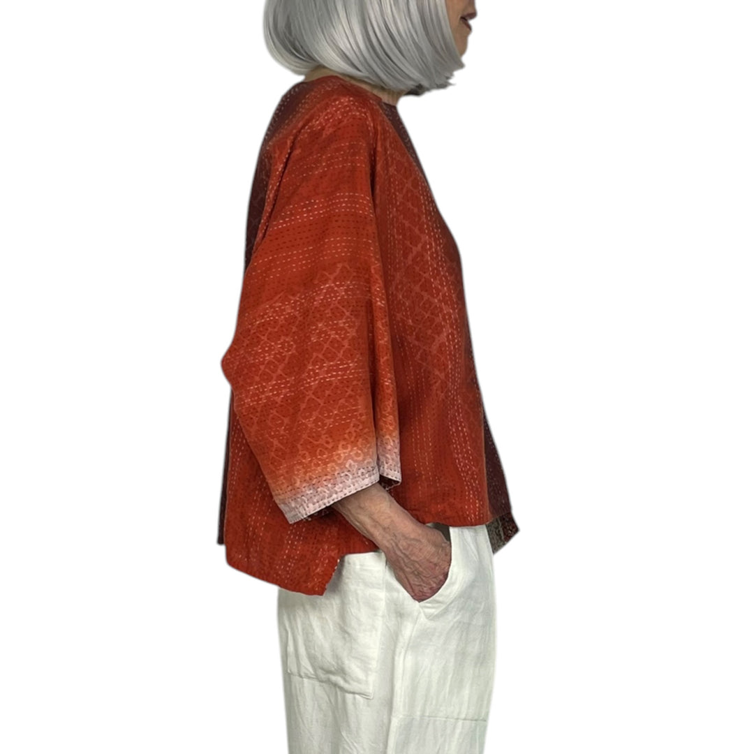 KIMONO PRINT MIO TOP