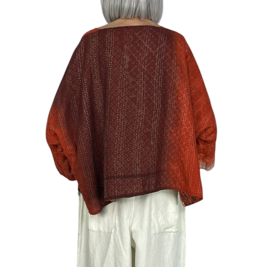 KIMONO PRINT MIO TOP