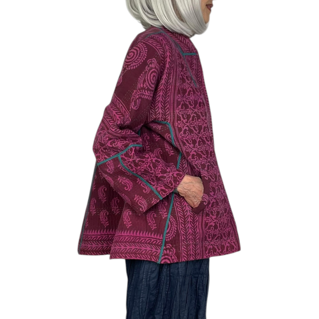 OVERDYE KANTHA FLARE SHORT JACKET