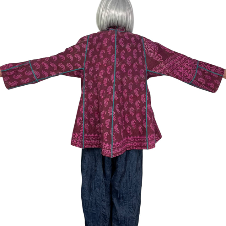 OVERDYE KANTHA FLARE SHORT JACKET