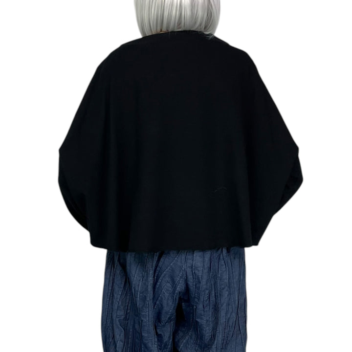 DRAPED BOATNECK TEE