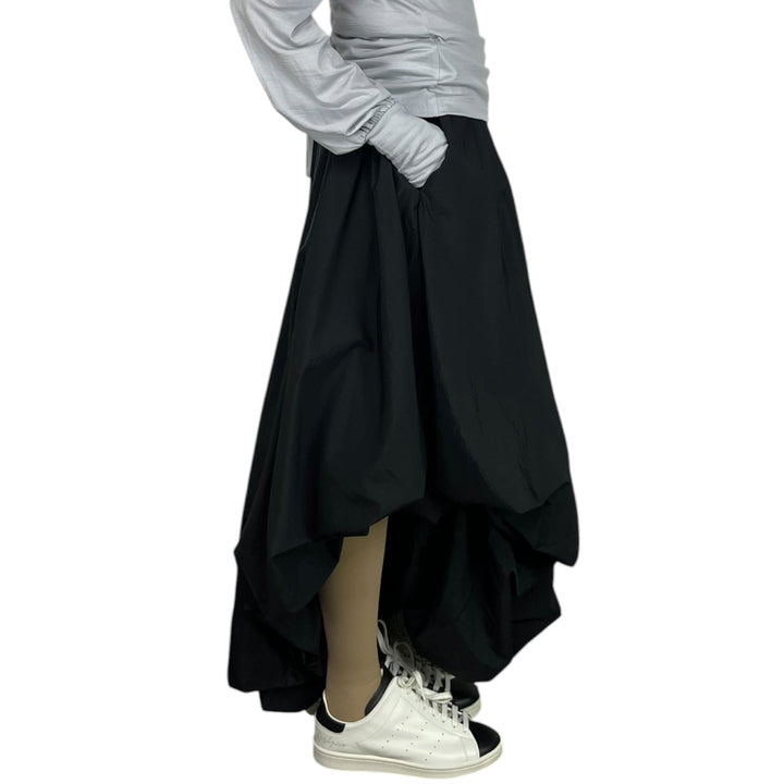 GRADIENT 3-STRIPES BALLOON SKIRT