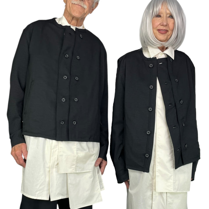 SPORT UNIFORM ADAPTIVE COLLARLESS BLOUSON