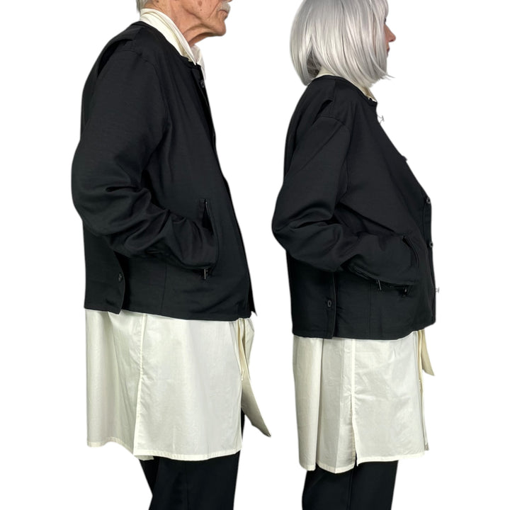 SPORT UNIFORM ADAPTIVE COLLARLESS BLOUSON