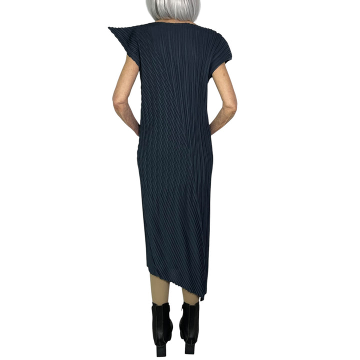 UNFURLING PLEATS DRESS