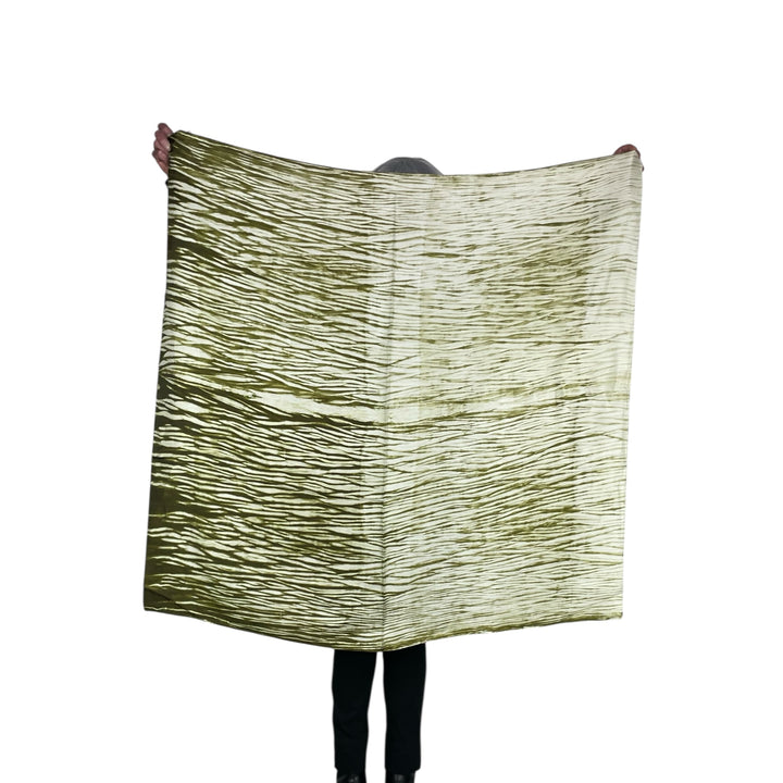 TRACES PRINT SILK SCARF