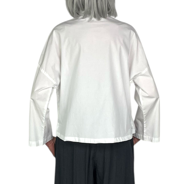 ANGLED HEM SHIRT