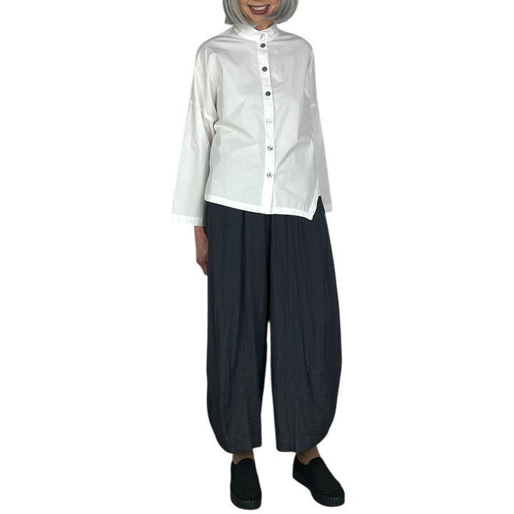 ANGLED HEM SHIRT