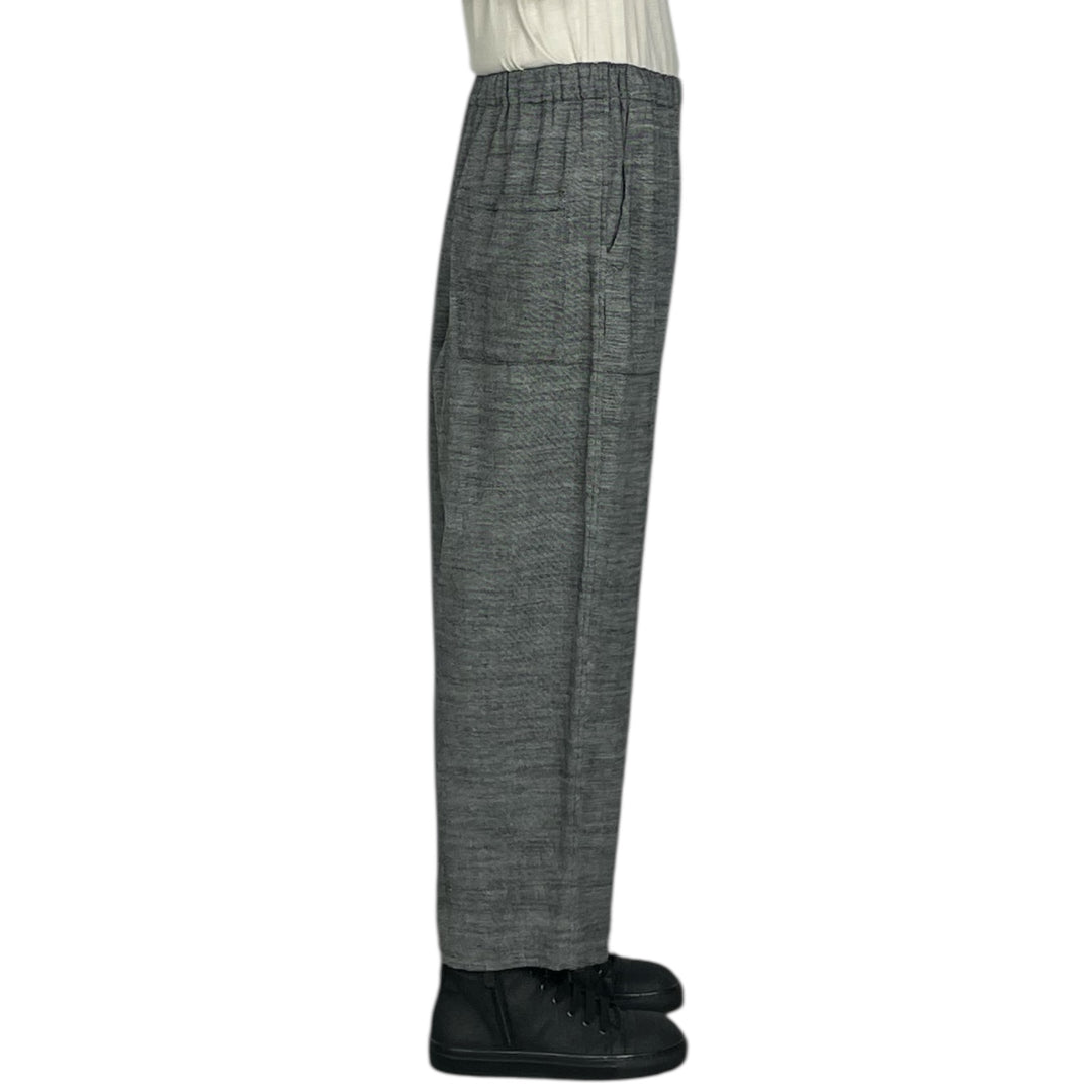 LINEN DENIM BASIC PANT