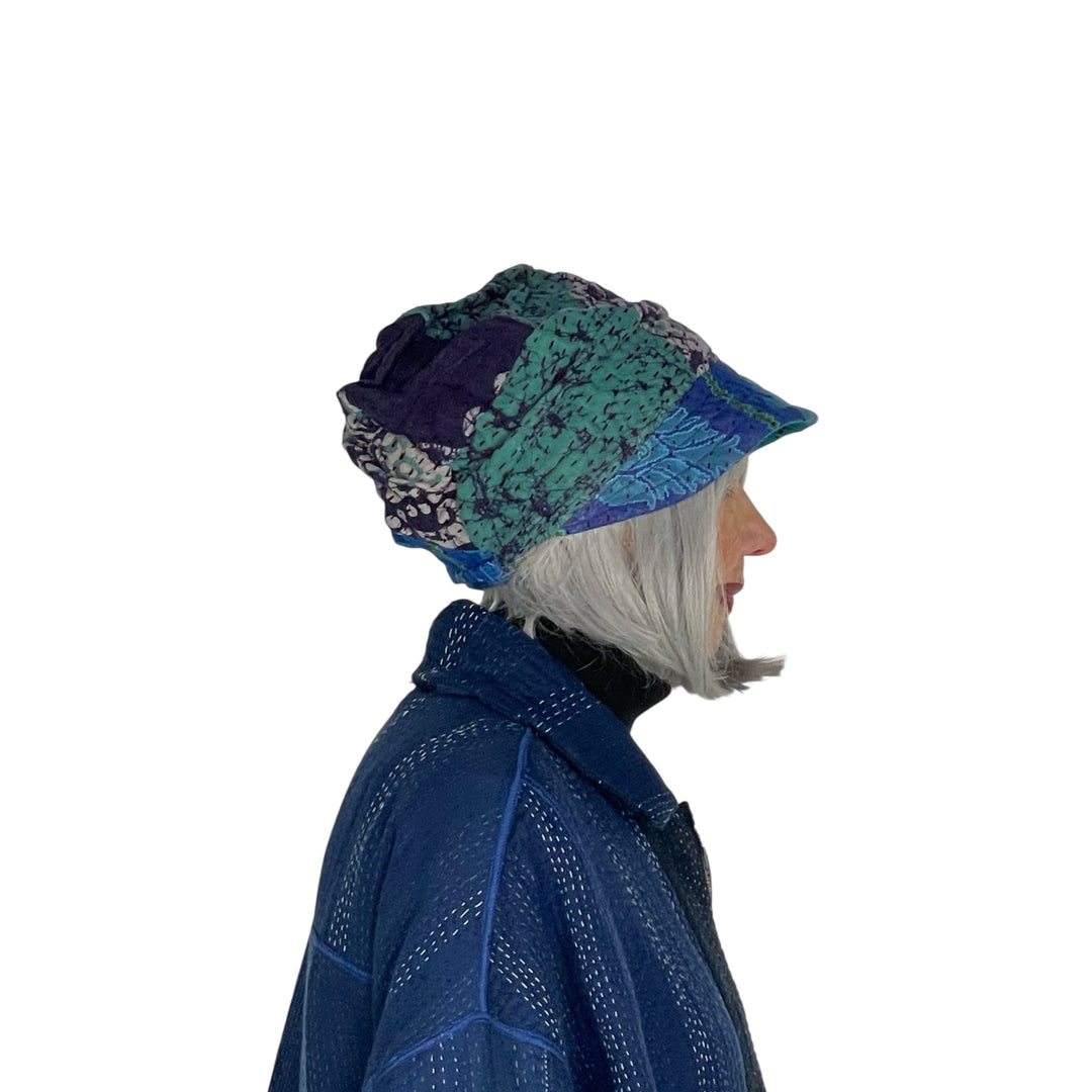 VINTAGE COTTON HALF BRIM HAT