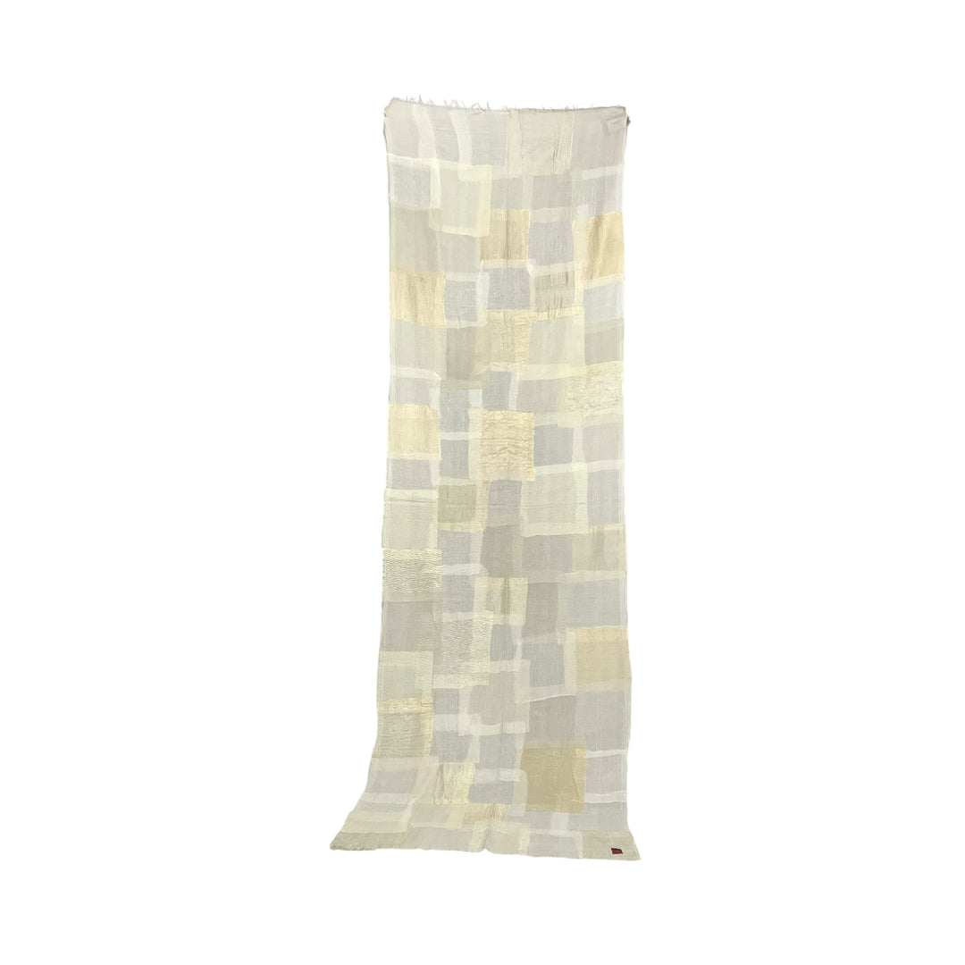 MOSAIC SILK PATCH SHAWL MEDIUM