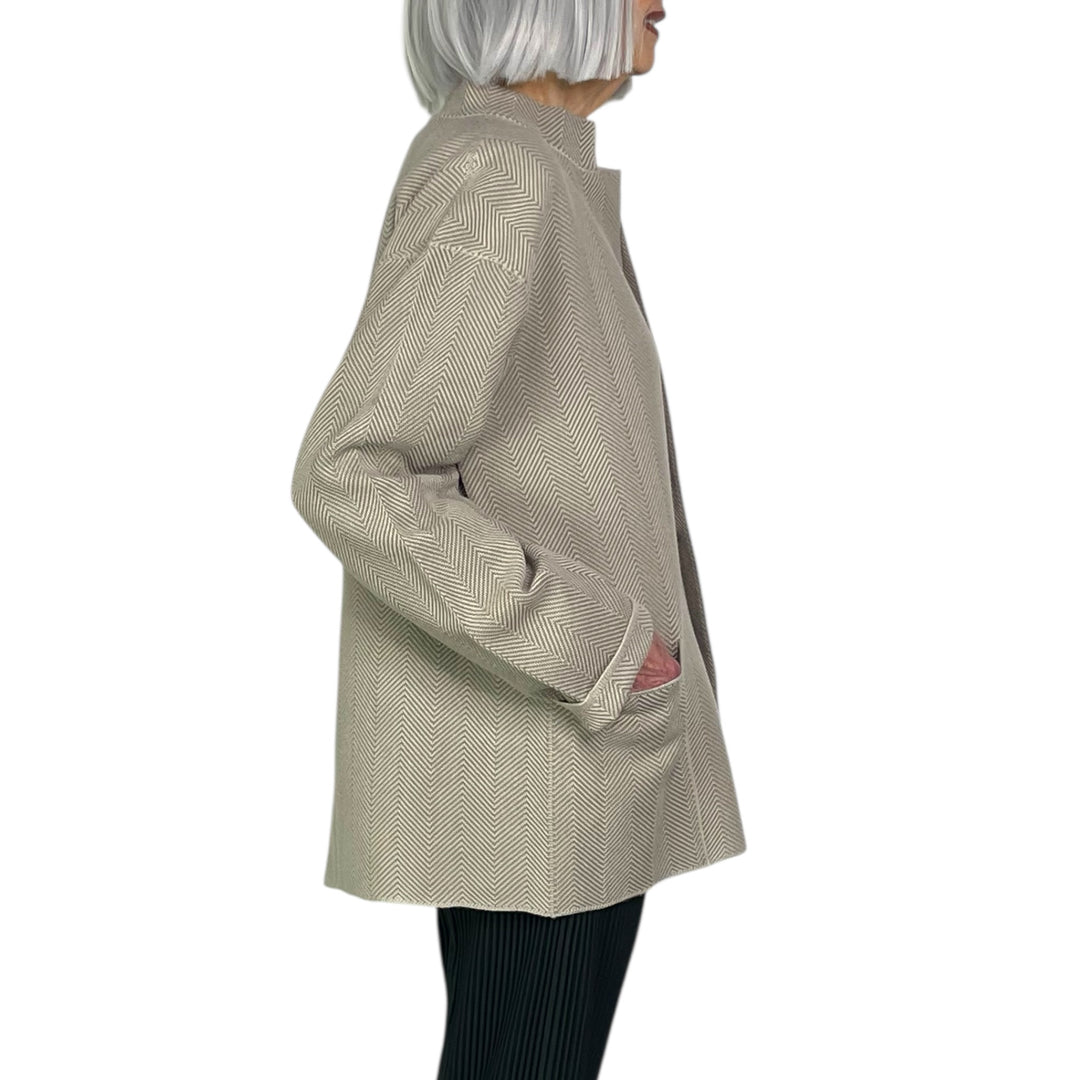 INLAID KNIT JACKET
