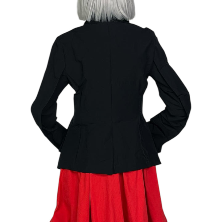 3D OPTIC CIRCLE PRINT JACKET